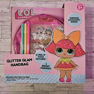 L.O.L. Surprise! Pink Glitter Glam Bag